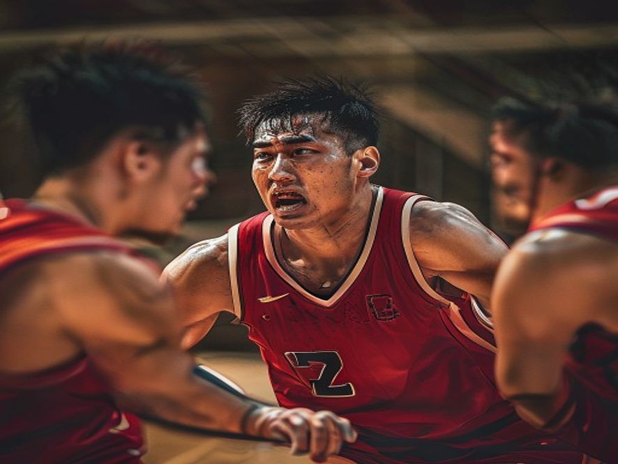 中国队后卫被澳大利亚球员紧逼难以过半场