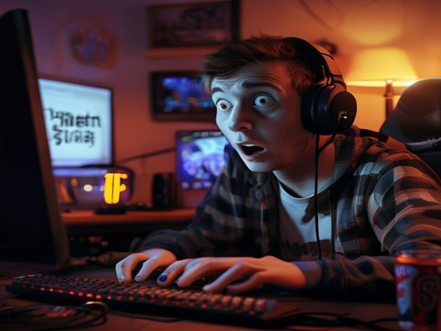 年轻玩家看到GTA6 79.99美元价格时震惊的表情