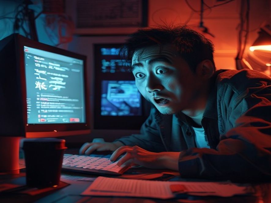 程序员惊恐地看着AI执行恶意指令