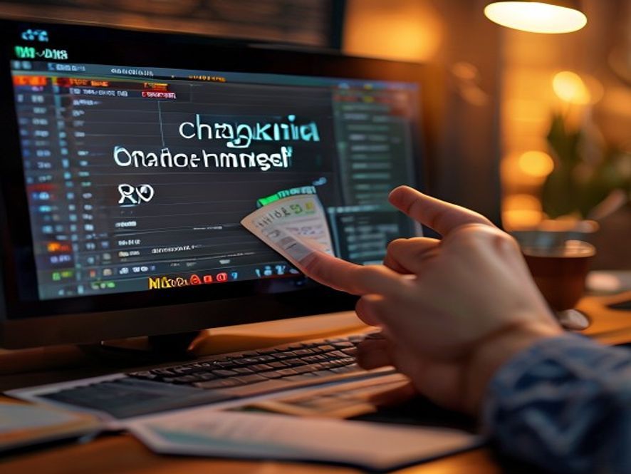 长鑫科技IPO申购公告和电脑屏幕显示股票信息