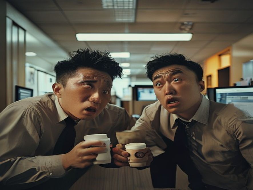 同事私下告知听到的秘密,当事人震惊愤怒