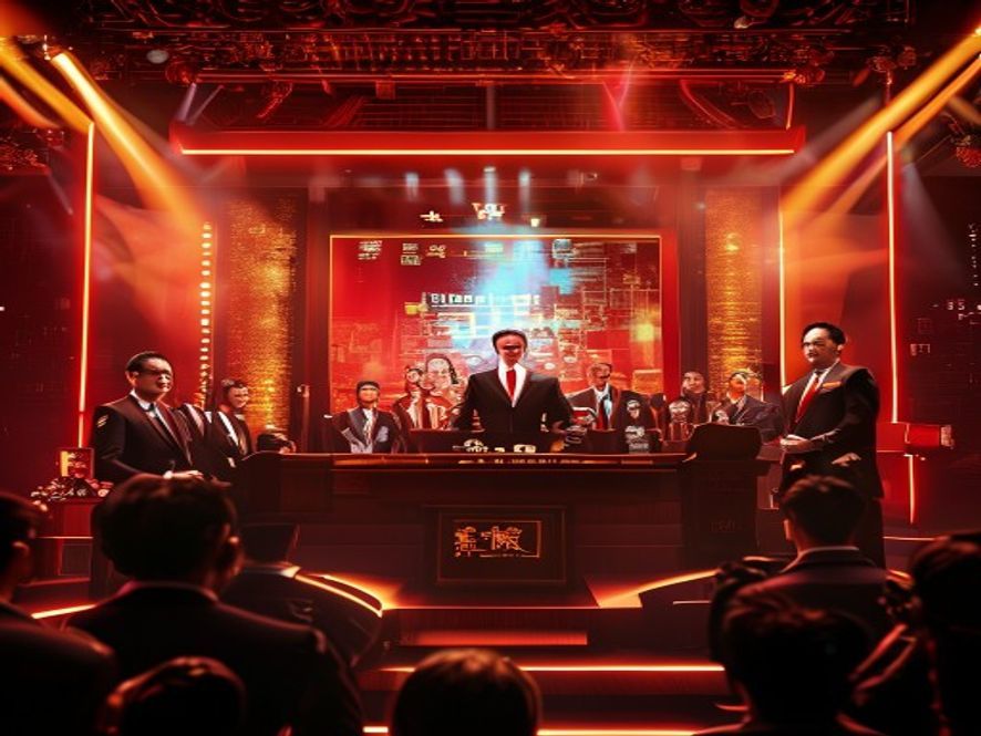 上交所科创板敲钟仪式现场