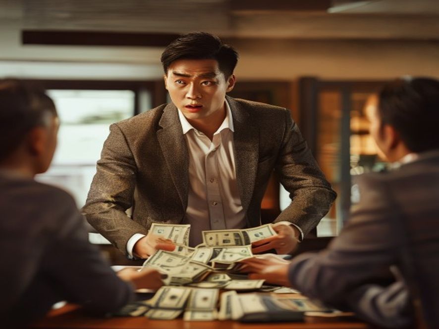 一个人主动放弃自己份额,把一亿元分给其他四人