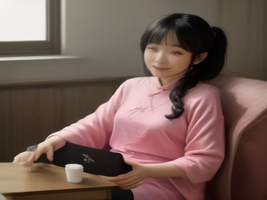 人与智能音箱自然对话,音箱屏幕亮起回应,电脑上显示聊天窗口,体现AI适应人类交流方式